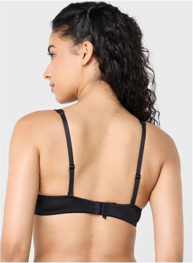 La Senza Plunge Neck Padded Bra