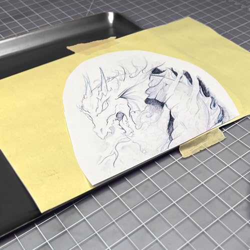 Saral Paper Corp Wax Free Transfer Paper - Yellow - 12 inches x 12 Foot Roll - Image 3