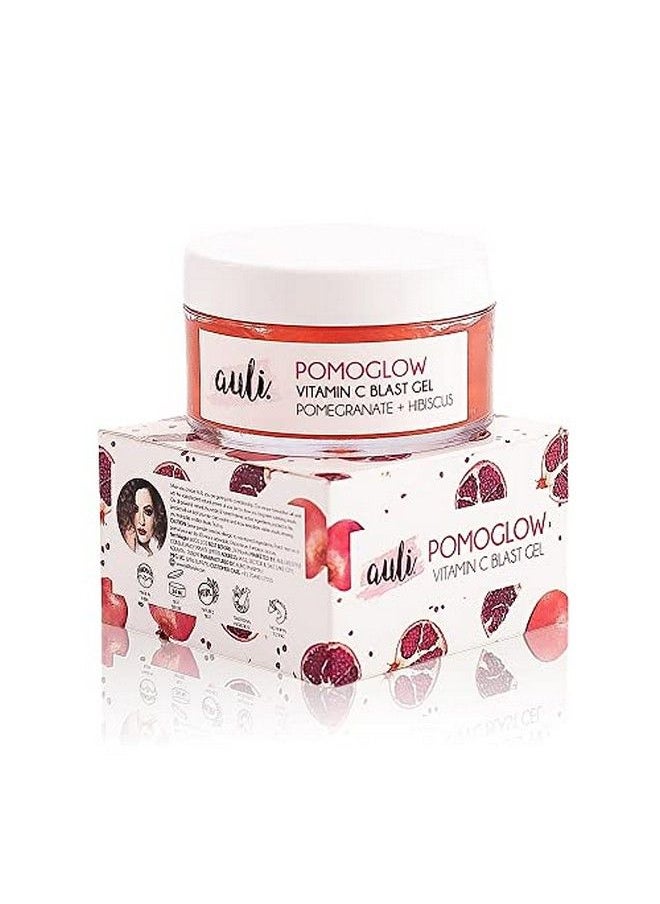 AULI LIFESTYLE - Auli Pomoglow Antioxidant Rich Damage Repair Pore Minimising Skin Tightening Pomegranate Gel 50Gm - Image 1