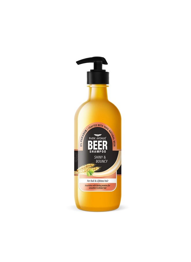 Park Avenue - Beer Shampoo For Shiny & Bouncy Hair (650Ml) | Paraben Free | For Dull & Lifeless Hair | Crafted With Natural Beer - Image 1