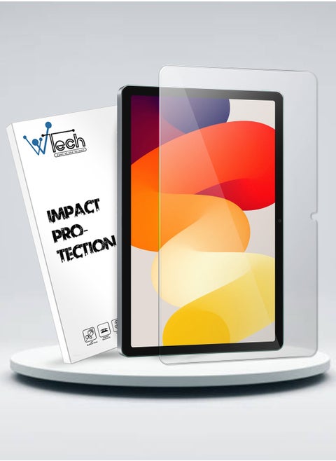 Xiaomi Redmi Pad SE 11 Inch 2023 Premium Series Curved Edges Full Cover Tempered Glass Screen Protector (TSGPCN) - Clear