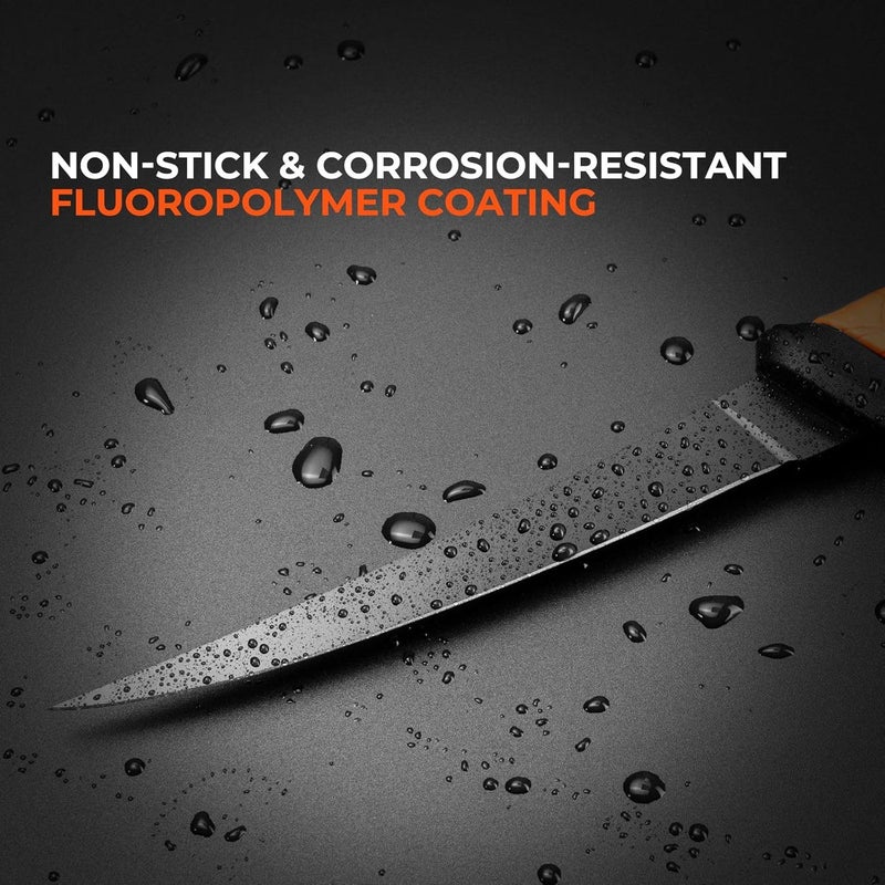 Kastking Speed Demon Pro Fillet Knife - Razor Sharp G4116 German Stainless-Steel Blade, Professional Level Knives for Filleting and Boning, Non-Slip Handles, Includes Protective Sheath - Image 5