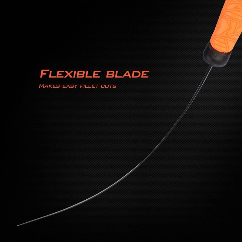 Kastking Speed Demon Pro Fillet Knife - Razor Sharp G4116 German Stainless-Steel Blade, Professional Level Knives for Filleting and Boning, Non-Slip Handles, Includes Protective Sheath - Image 4