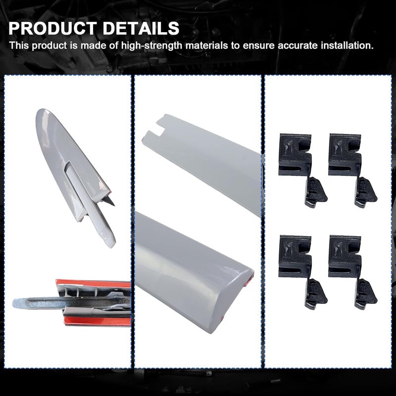MUNIK 6-Piece Convertible Roof Top Hinge Cover Clips - Image 3