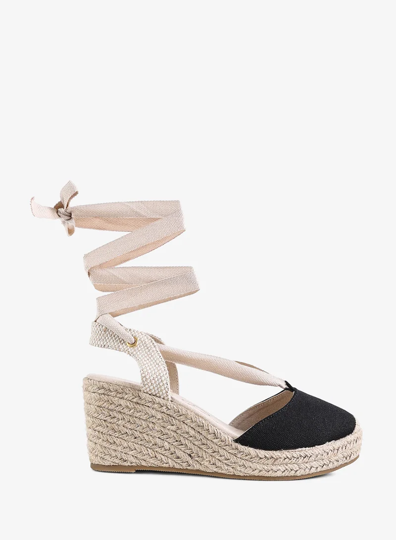 Strappy Wedge Heel Sandals