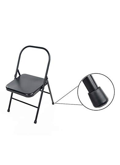 YOGIKUTI YOGIKUTI Iyengar Yoga Chair Yoga Chair Backless Yoga Chair for Restorative Yoga Metal Chair for Perfect Alignment Flexibility  - Image 5