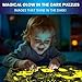 QUOKKA 4x60 Piece Puzzles for Kids Ages 46 GlowinTheDark Puzzles for Kids 48 I Farm Bugs Tropical Ocean Animals I Fun Educational Toddler Puzzle for Boys Girls Educational Game Toys Gift - Image 4