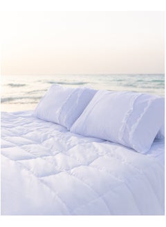 More cottons Hotel poly down summer duvet 100% Cotton 200GM density (240*260)  - Image 5