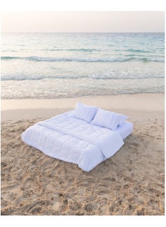 More cottons Hotel poly down summer duvet 100% Cotton 200GM density (240*260)  - Image 4