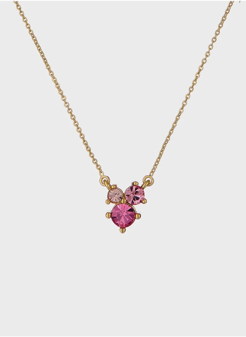 Ted Baker Chain Detail Drop  Long Necklace