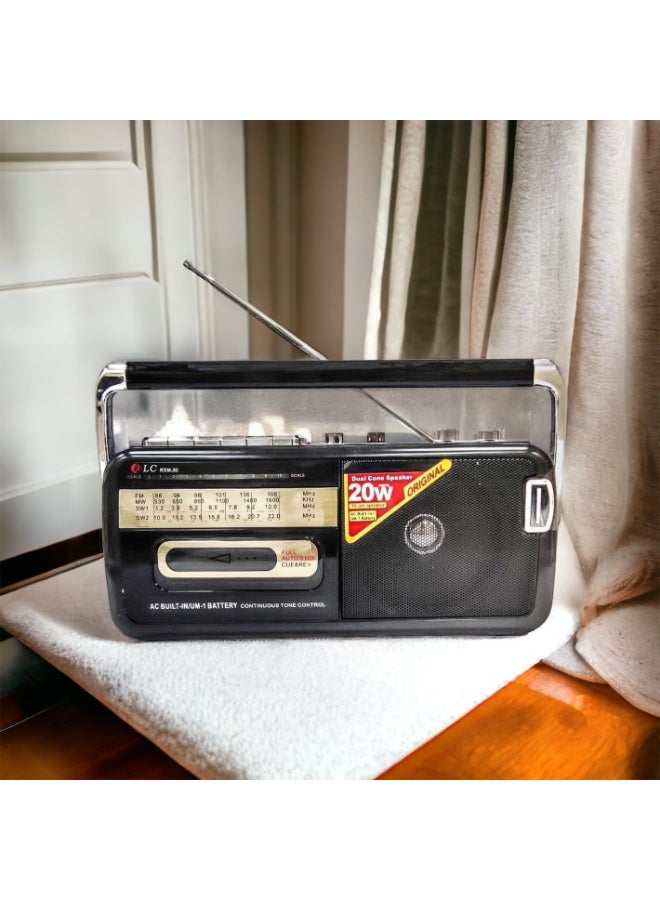 LC Portable Radio with Cassette Player - Image 3
