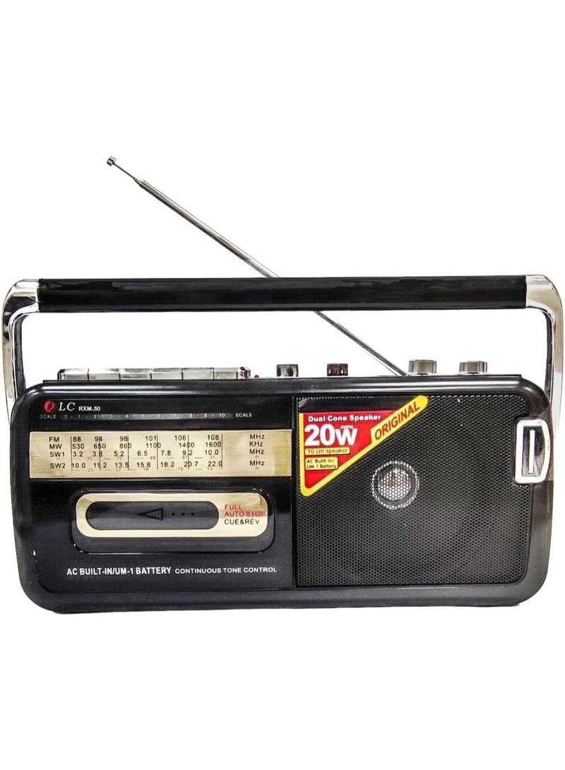LC Portable Radio with Cassette Player - Image 1