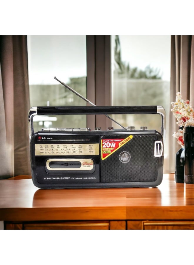 LC Portable Radio with Cassette Player - Image 4