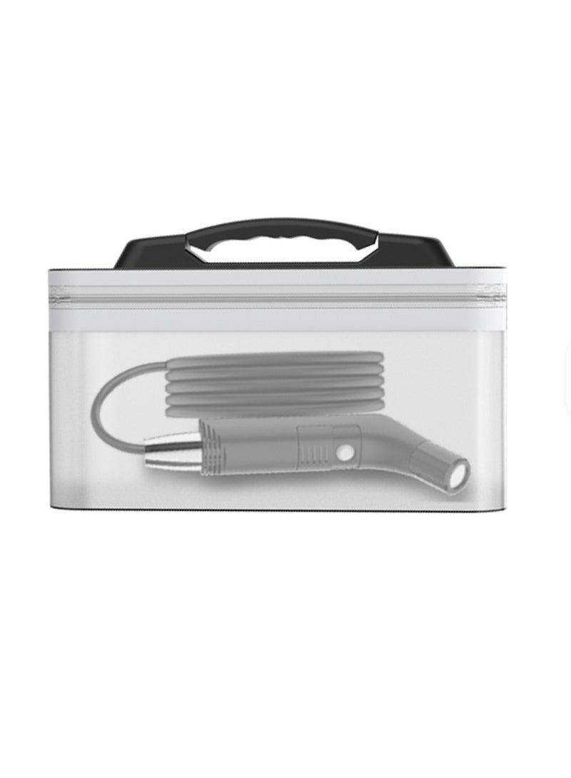 DEXO بِدَايَة سَفَرِيَّة كَهْرَبَائِيَّة مَحمُولَة، رَشّاش شَطَّاف يُمْسَك باليَد قابِل لإعادة الشَحْن لِلنَّظَافَة الشَّخْصِيَّة، رِعَايَة مَا بَعْد الوِلَادَة، للاسْتِخْدَام في سَيَّارَات الكَارَافَان، الحَمَّام، والتَّخْيِيم في الخَارِج - Image 4