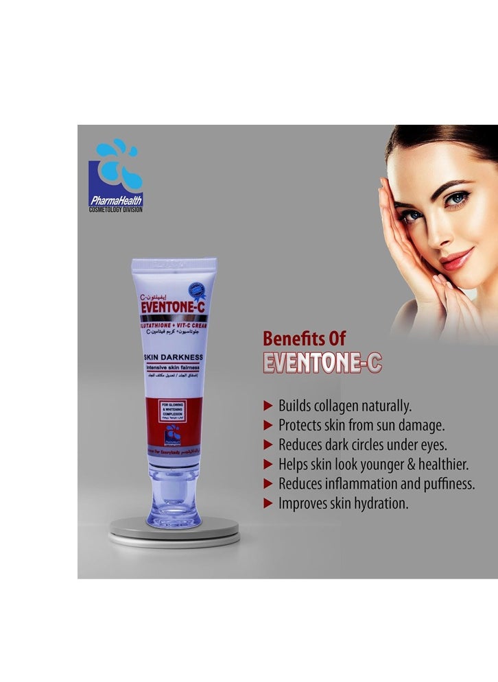 PharmaHealth - Eventone-C Skin Brightening & Pigmentation Cream – 30g - Image 1