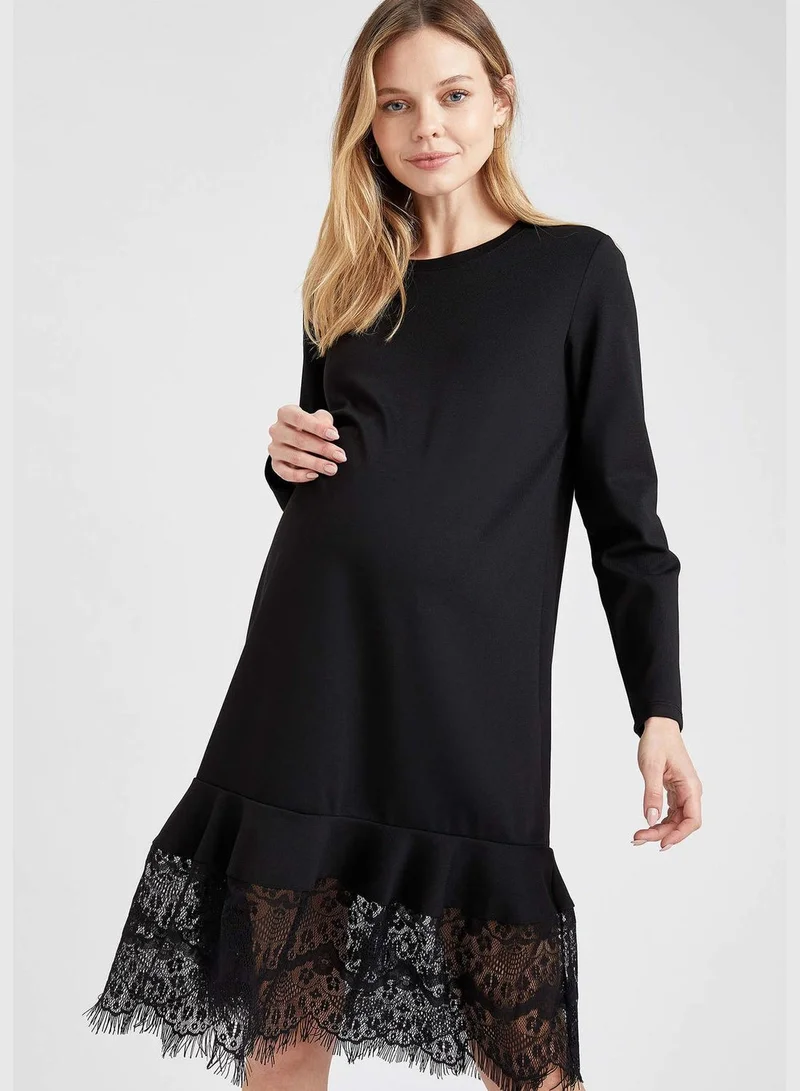 DeFacto Woman Maternity Wear Regular Fit Maternity Dress
