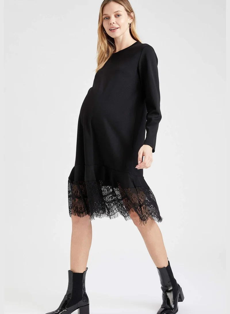 DeFacto Woman Maternity Wear Regular Fit Maternity Dress