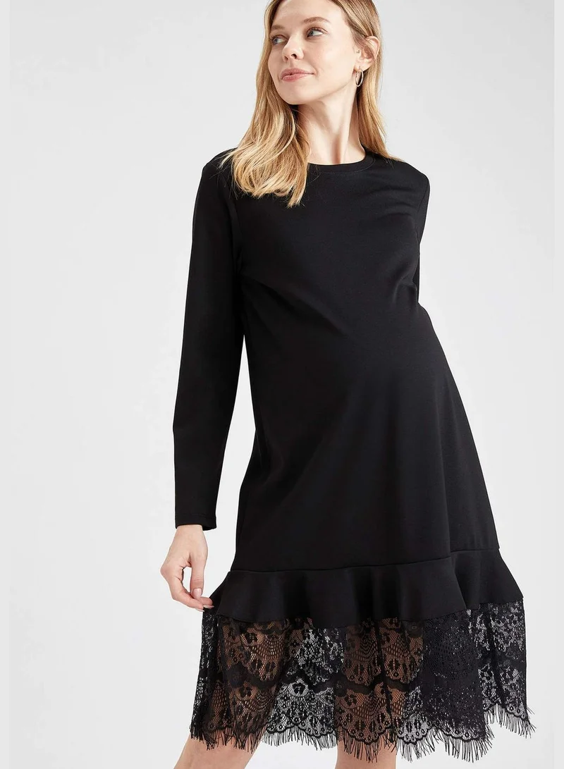 DeFacto Woman Maternity Wear Regular Fit Maternity Dress