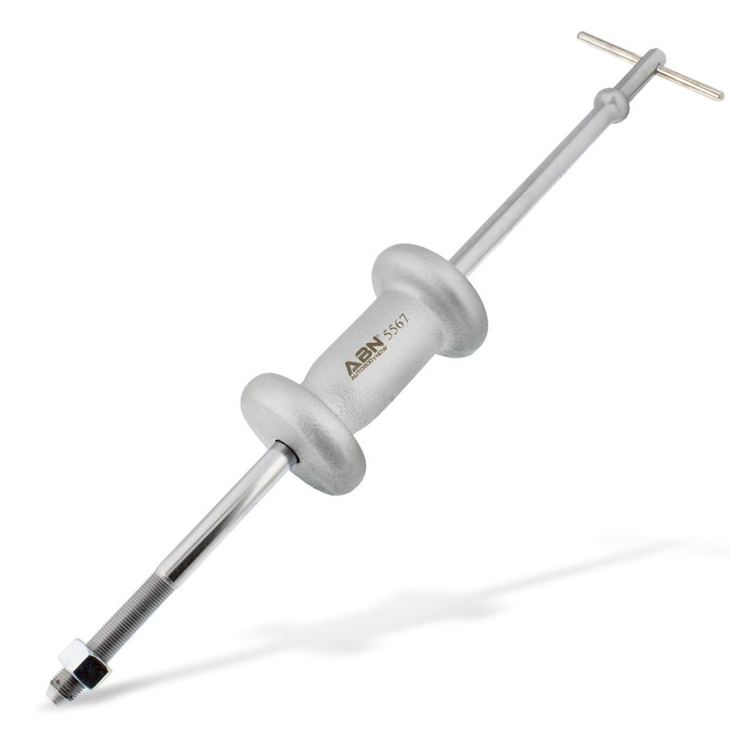 ABN Slide Hammer Puller Set - 5 lb Slide Hammer Axle and Hub Puller and Dent Remover Unit Auto Body Hammer Tool - Image 1
