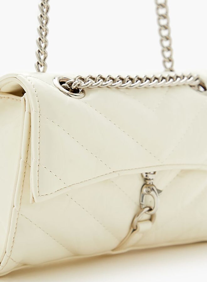 FOREVER 21 Chevron-Quilted Crossbody Bag - Image 5