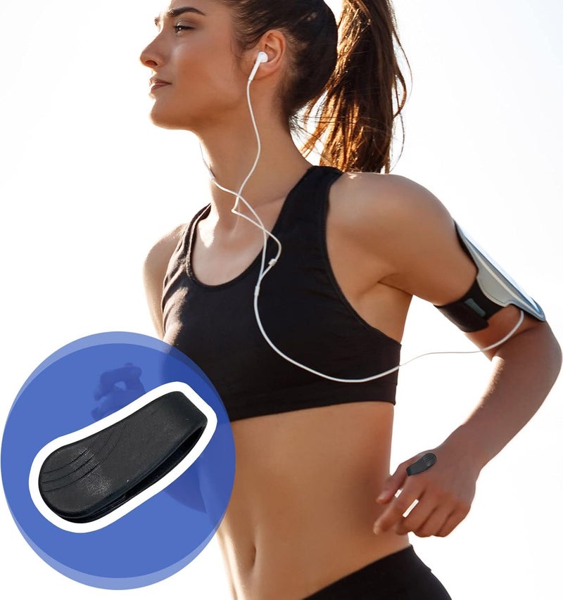 klarako Migraine Relief Acupressure Clip Headache Clip Portable Stress Relief Migraine Relief Palm Pressure Clip Wearable Acupressure Device Massage for Tension/Natural Headaches (1pcs, Black) - Image 2