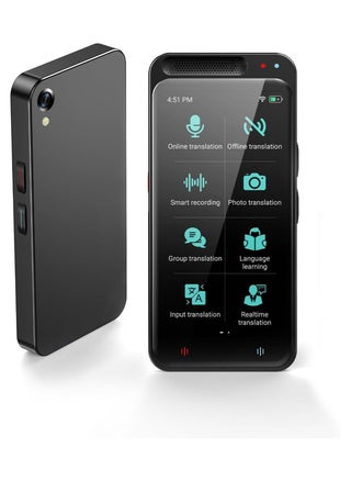Language Translator Device, Two Way Real-Time Voice Translation in138 Languages, High Accuracy Instant Translation with 3" Touch Screen Supported Voice/Text/Offline/Photo Translation and Chatgpt - pzsku/Z915F05CE32D9C512E3AEZ/45/_/1730813149/d36e0302-064d-42f7-9af1-8fb03b0bf239