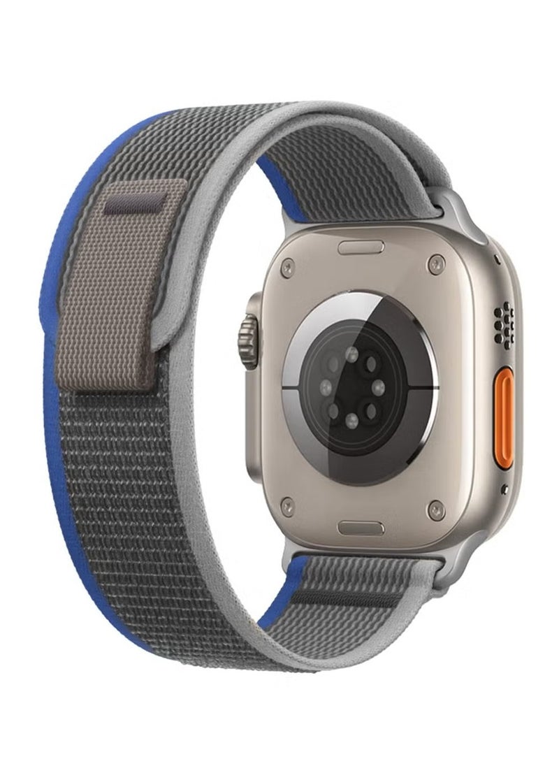 LIXES - Trail Loop Compatible with Apple Watch Band 49mm/45mm/44mm/42m Nylon Weave Sport Loop Men Women Adjustable Pull Tab Strap for Apple Watch Ultra iWatch Series 8 7 6 5 4 3 2 1 SE - Image 1