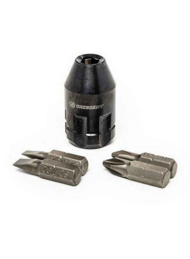 كريسنت طقم أدوات ميكانيكية مقبس سناني باس-ثرو X6 25 قطعة أسود 3/8 بوصة CX6PT25 - Image 5