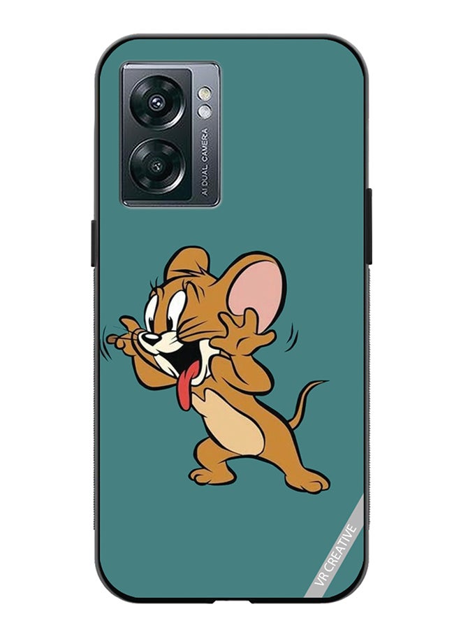 VR CREATIVE Protective Case Cover For Oppo A57 5G Jerry Design Multicolour  - Image 1