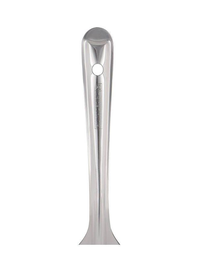 Royalford Ss Basting Oval Spoon 23.5Cm Premium Quality  Kitchen Tools Silver - Image 2