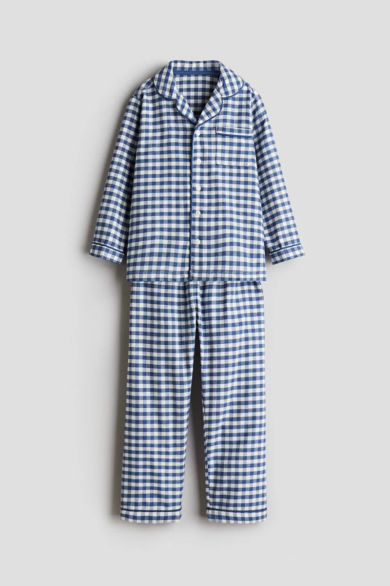 H&M Cotton flannel pyjamas