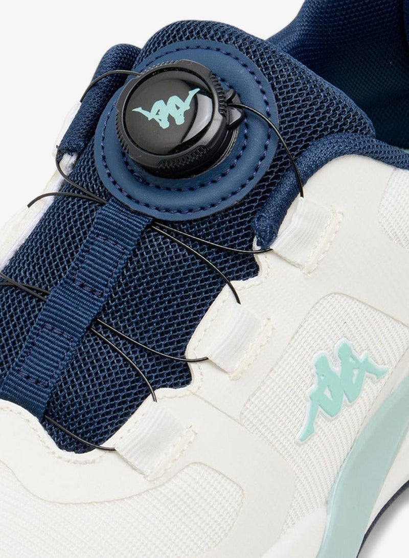 Kappa Women's Logo Detail Sports Shoes with Rotating Buckle Closure - Image 4
