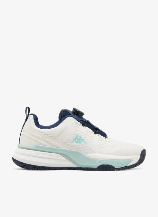 Kappa Women's Logo Detail Sports Shoes with Rotating Buckle Closure - Image 3