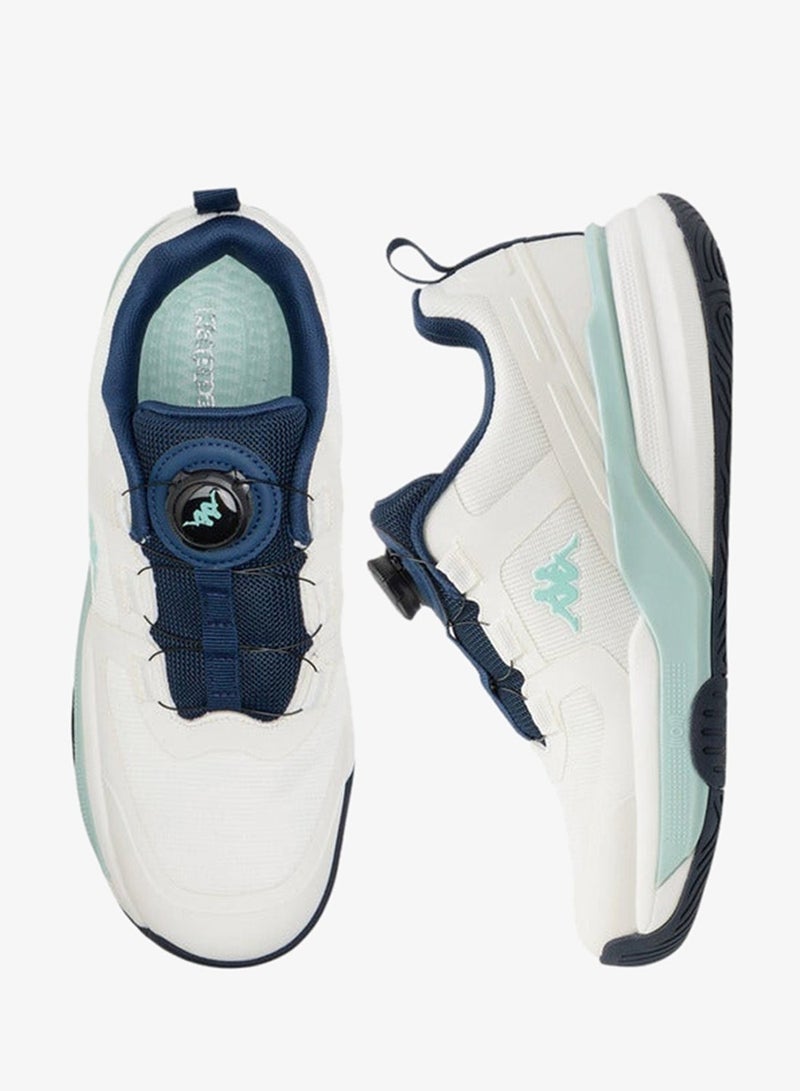 Kappa Women's Logo Detail Sports Shoes with Rotating Buckle Closure - Image 1