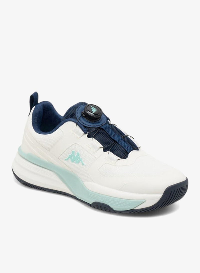 Kappa Women's Logo Detail Sports Shoes with Rotating Buckle Closure - Image 2