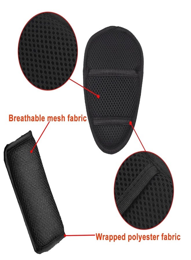 Anglepingping Universal 5 Point Harness Seat Belt for High Chair,Adjustable Seatbelt Crotch Cushion Shoulder Pads,Safety Harness Strap Belt Kit with Shoulder Strap and Crotch Harness Pads - Image 3