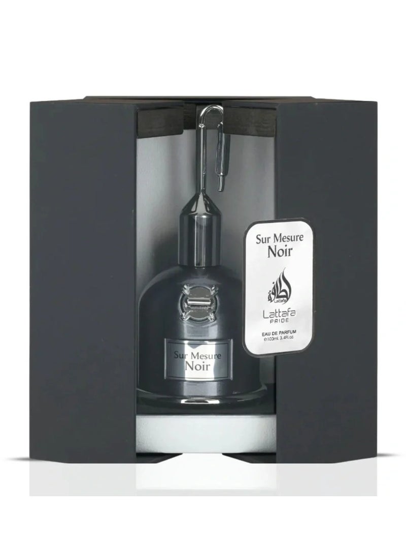 Lattafa PRIDE Sur Mesure Noir Eau de Parfum - 100ml | A Dark Symphony of Spices & Smoky Woods, Unisex Niche Fragrance - Image 4