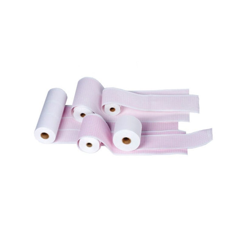 Quality Chart Paper Bionet Ecg Cardiocare 2000 and Cardiotouch 3000 Ecg Chart Paper - 215 mm X 25 meter EKG Paper (5 Rolls) - Image 2