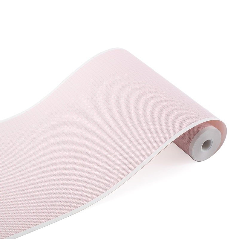 Quality Chart Paper Bionet Ecg Cardiocare 2000 and Cardiotouch 3000 Ecg Chart Paper - 215 mm X 25 meter EKG Paper (5 Rolls) - Image 1