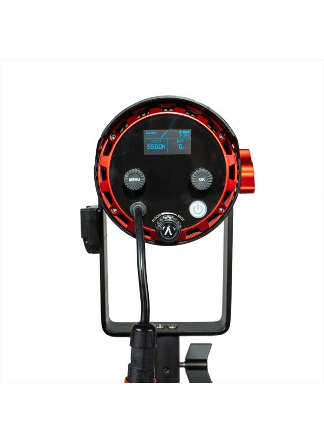 Aputure 60x Aputure Light Storm LS 60x Bi-Color LED Light 30000lux @1m, CRI 95+ TLCI 95+Built-in 9 Lighting FX, Support NP-F970 Battery, Includes Barn Doors Support Sidus APP Control - Image 3