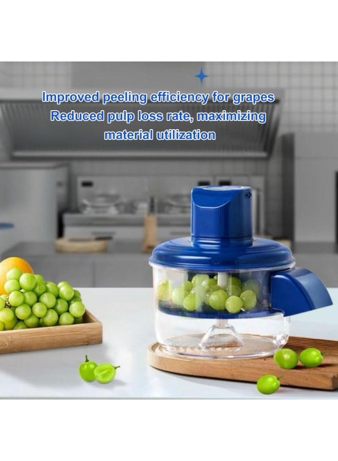 SPECTON Automatic Rechargeable Peeling Machine, Electric Fruit & Vegetable Peeler Automatic Grape Peeler Machine Skin Remover Tool for Home Kitchen - Image 4