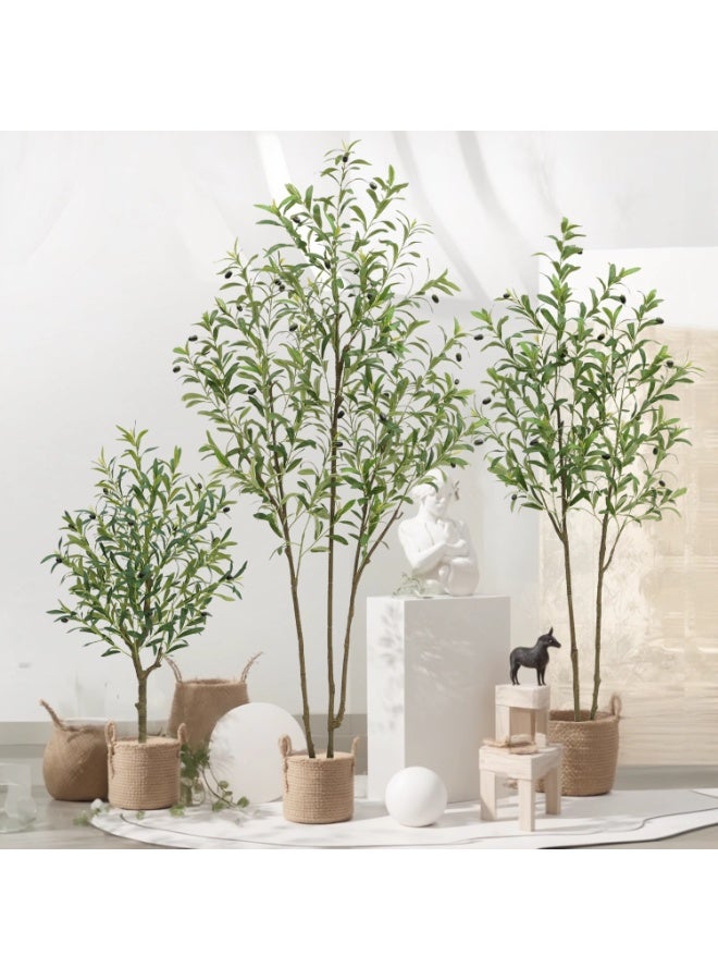 تقليد النباتات الخضراء الحقيقية والمزيفة 180 سم ، أشجار الديكور ، النباتات في الأواني الداخلية ، الأرضية الكبيرة إلى السقف الراقية ، غرفة المعيشة الفاخرة الخفيفة ، الأشجار المزيفة ، النباتات التقليدية الحيوية - Image 1