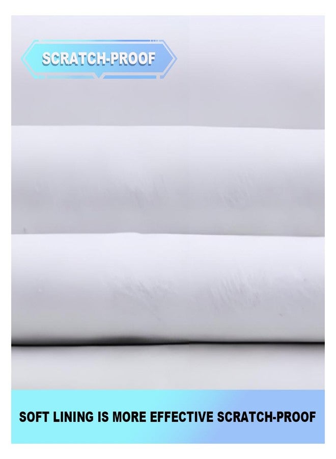 UHANBUT Half Car Cover for Sedan, Waterproof & Dustproof & Snowproof Automotive Windshield Covers, All-Weather Auto Sun Protection with Reflective Straps, 141.7" Vehicle Sunroof Cover (Notchback) - Image 3