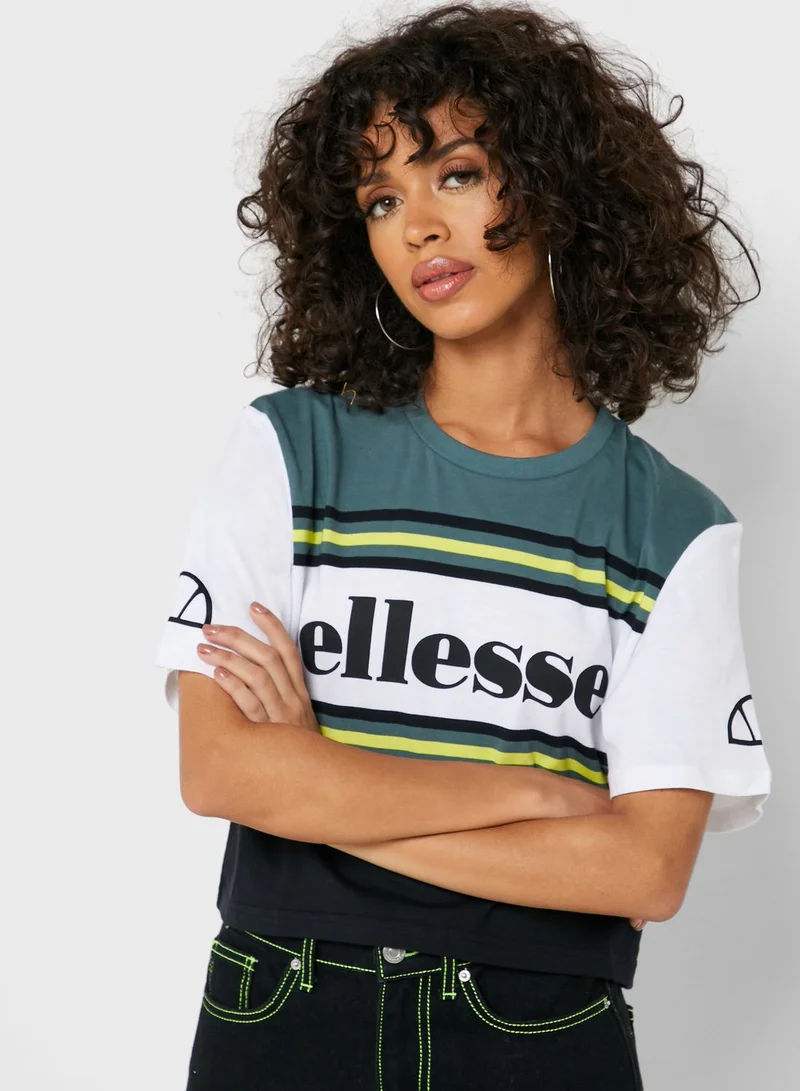Ellesse Hanno Cropped T-Shirt