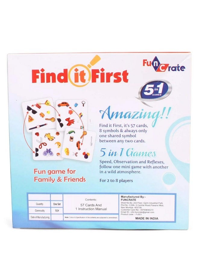 TOYZTREND - Find It First The Agility Builder Game - Kids, Multicolor - Image 1
