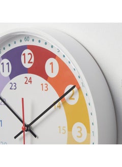 Zaboon Wall Clock, Multicolour, 28 Cm  - Image 4