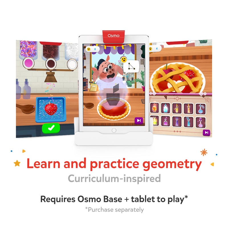 Osmo  Math Wizard and the Fantastic Food Truck Co Games iPad  Fire Tablet Ages 68Grades 12 Learn GeometryCurriculumInspiredSTEM Toy Gifts for Kids Boy  GirlAges 6 7 8Osmo Base Required - Image 3