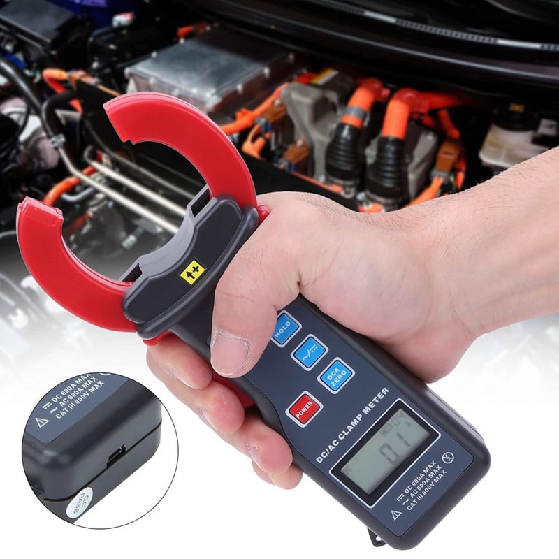 Digital Clamp Meter 1000A AC DC Auto Range Data Hold LCD Backlight Portable - Image 4