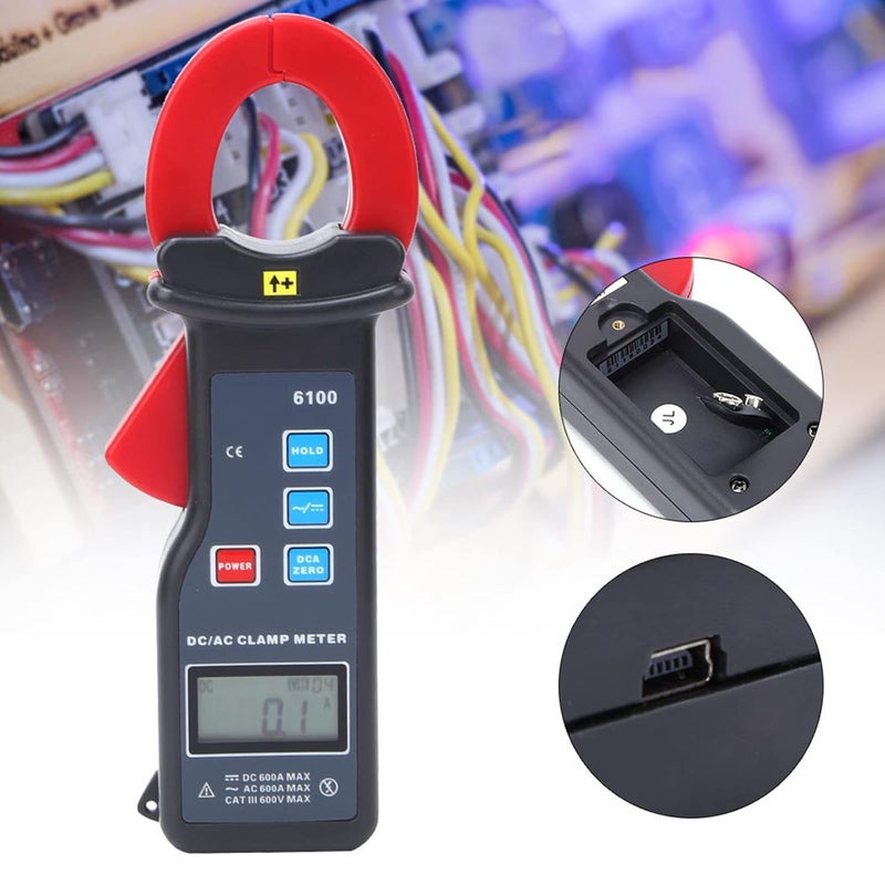 Digital Clamp Meter 1000A AC DC Auto Range Data Hold LCD Backlight Portable - Image 5