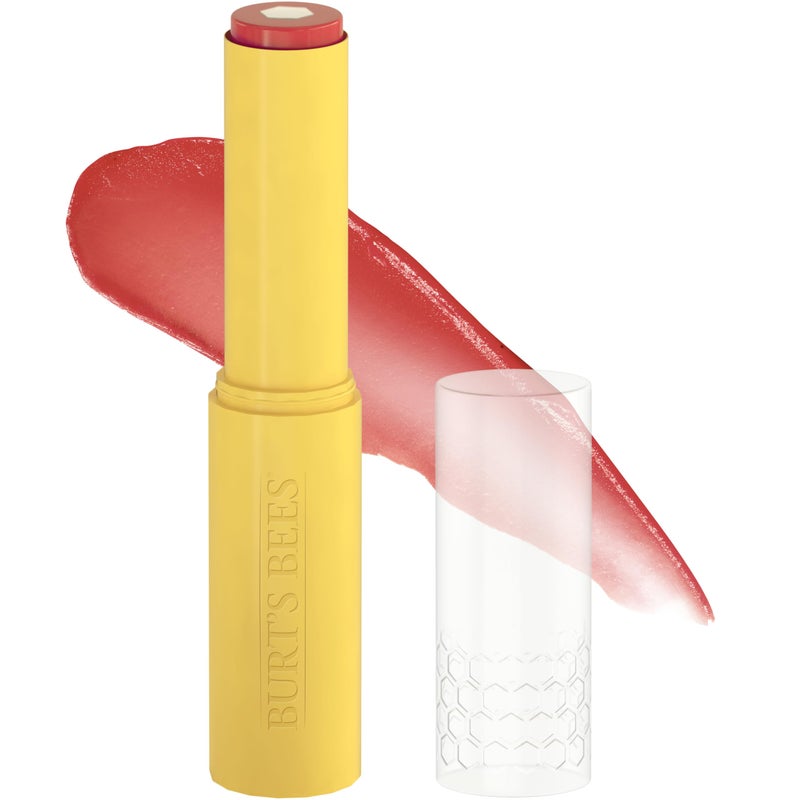 Burt's Bees Burtâ€™s Bees Easter Basket Stuffers, Tinted Boosted Balm, Rose Knows, Hydrating Tinted Lip Balm, 24 Hour Lip Moisturizer with Responsibly Sourced Beeswax, 100% Natural Origin, 1 Count, 0.16oz - Image 1